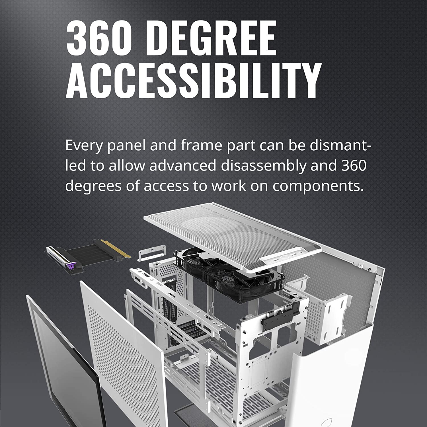 Masterbox NR200P White Mini-ITX Cabinet - image 2