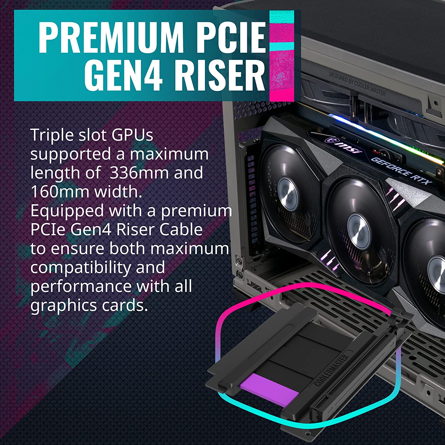 Cooler Master NR200P MAX Mini-ITX Cabinet with AIO and PSU - image 6