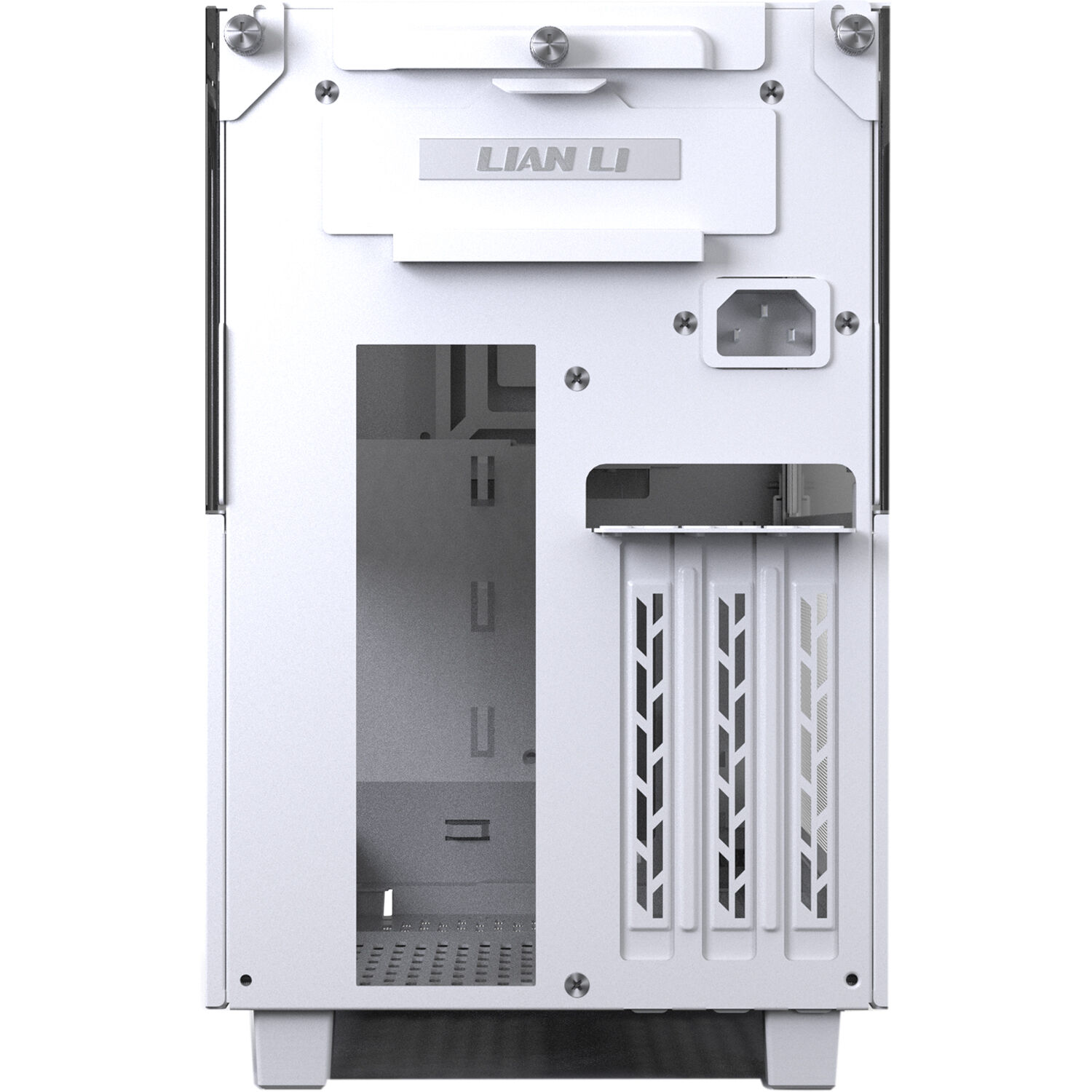 Lian Li Q58 Mini-ITX Case with PCIe 4.0 Riser Card (White) - image 2