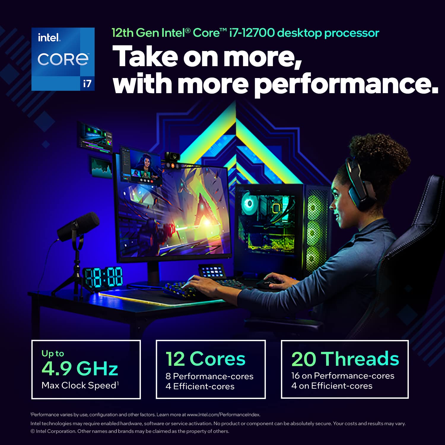Intel Core i7 12700 12 Core 4.90GHz LGA1700 Processor - image 3