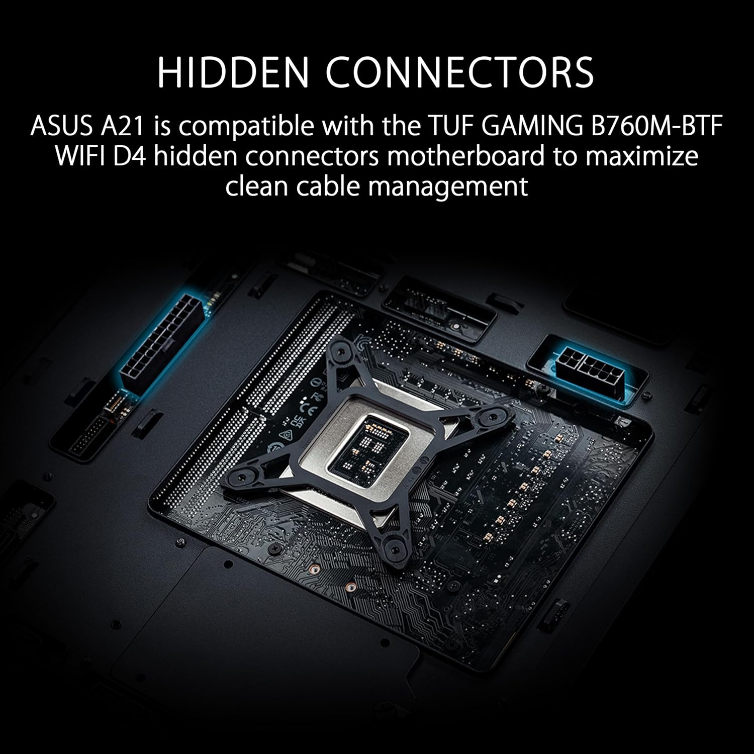ASUS A21 White Micro-ATX PC Case - image 2