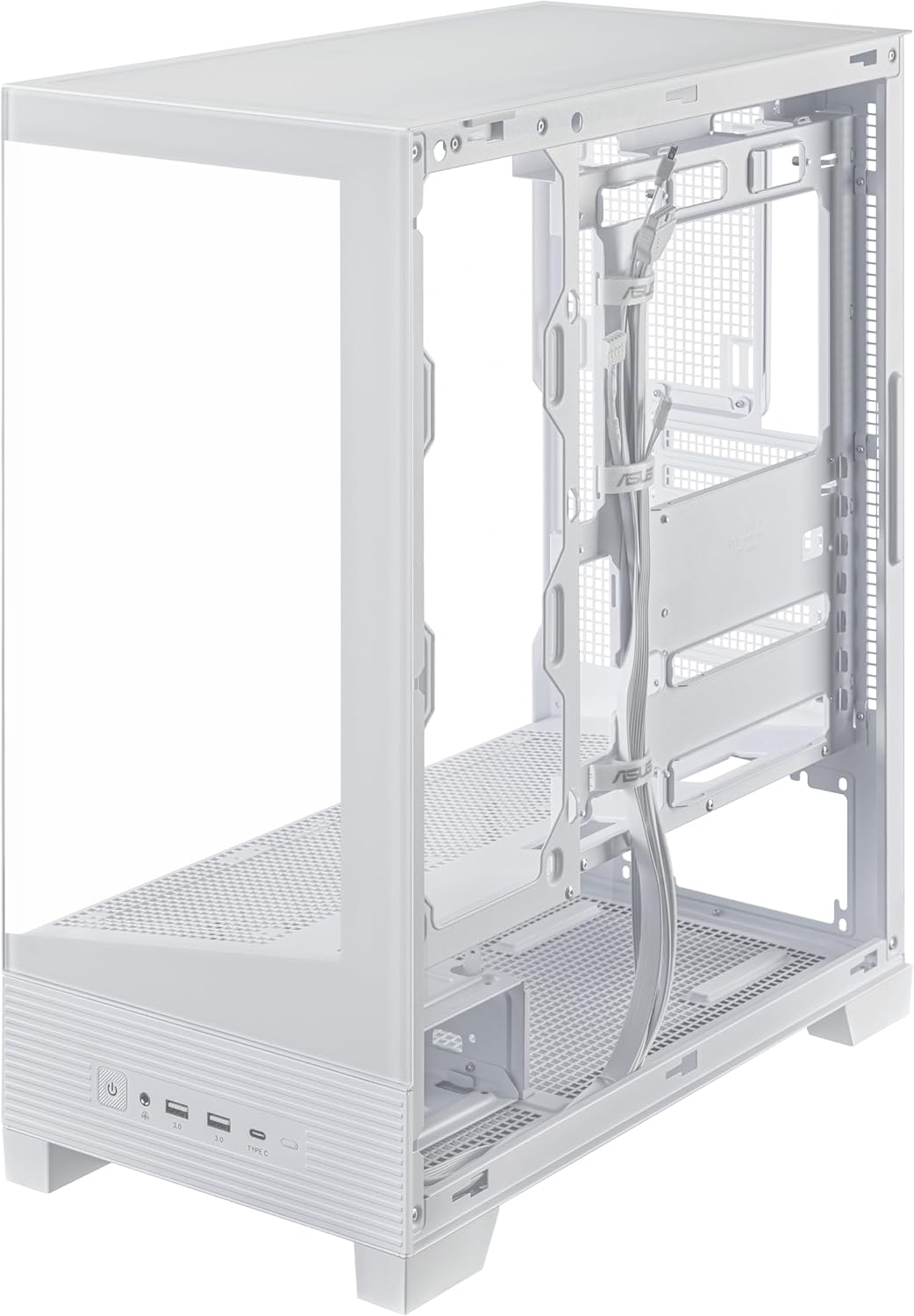 ASUS A31 White ATX Mid-Tower PC Case - image 5