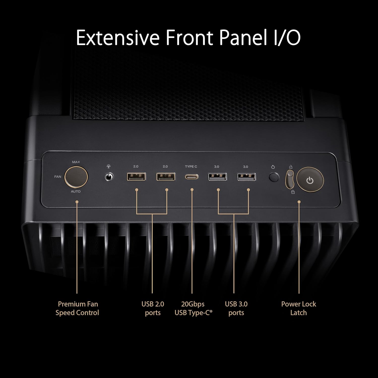 ASUS ProArt PA602 Wood Edition Tempered Glass E-ATX PC Case - image 7