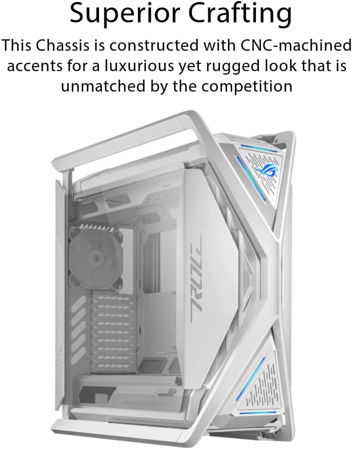 ASUS ROG Hyperion GR701 White E-ATX PC Case - image 2
