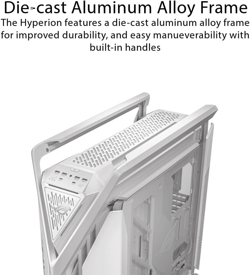 ASUS ROG Hyperion GR701 White E-ATX PC Case - image 7