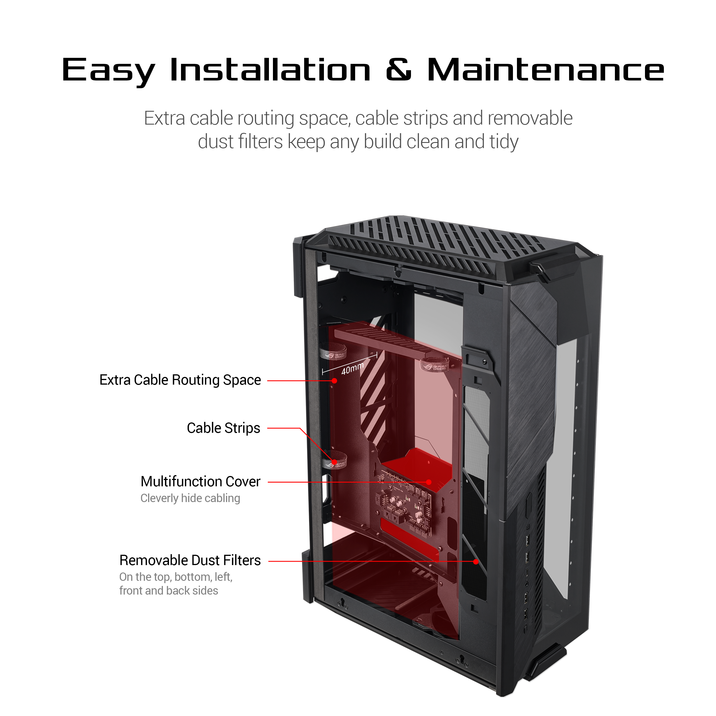 ASUS ROG Z11 Mini-ITX/DTX Gaming Case - image 6
