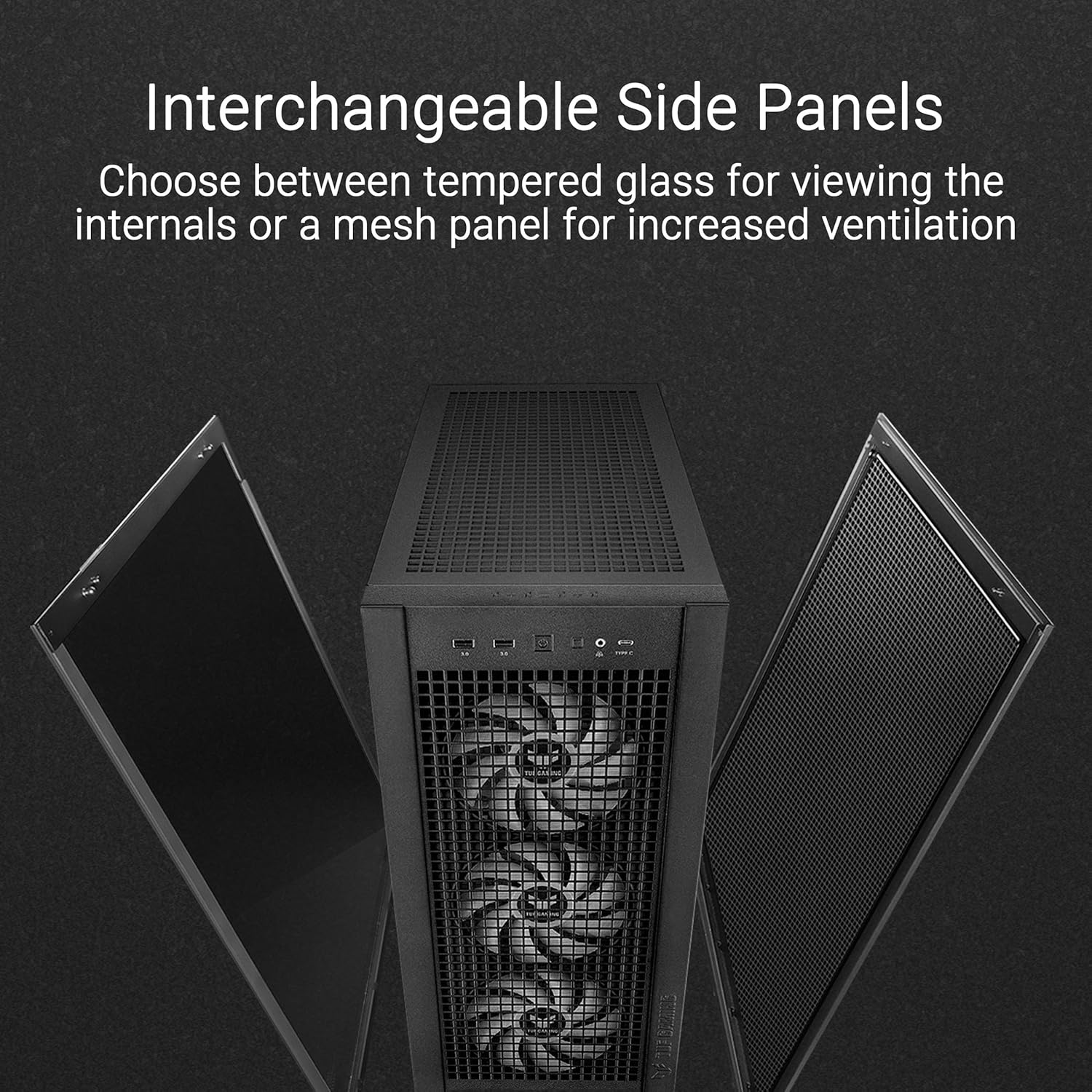 ASUS TUF Gaming GT302 ARGB White ATX Mid-Tower Case - image 3