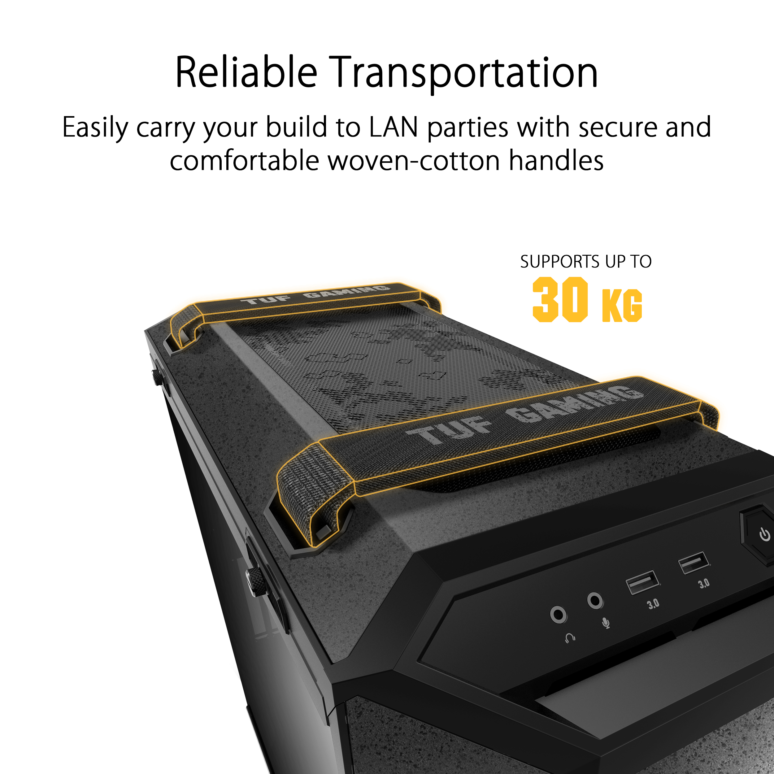 ASUS TUF Gaming GT501 EATX Tempered Glass Case - image 6