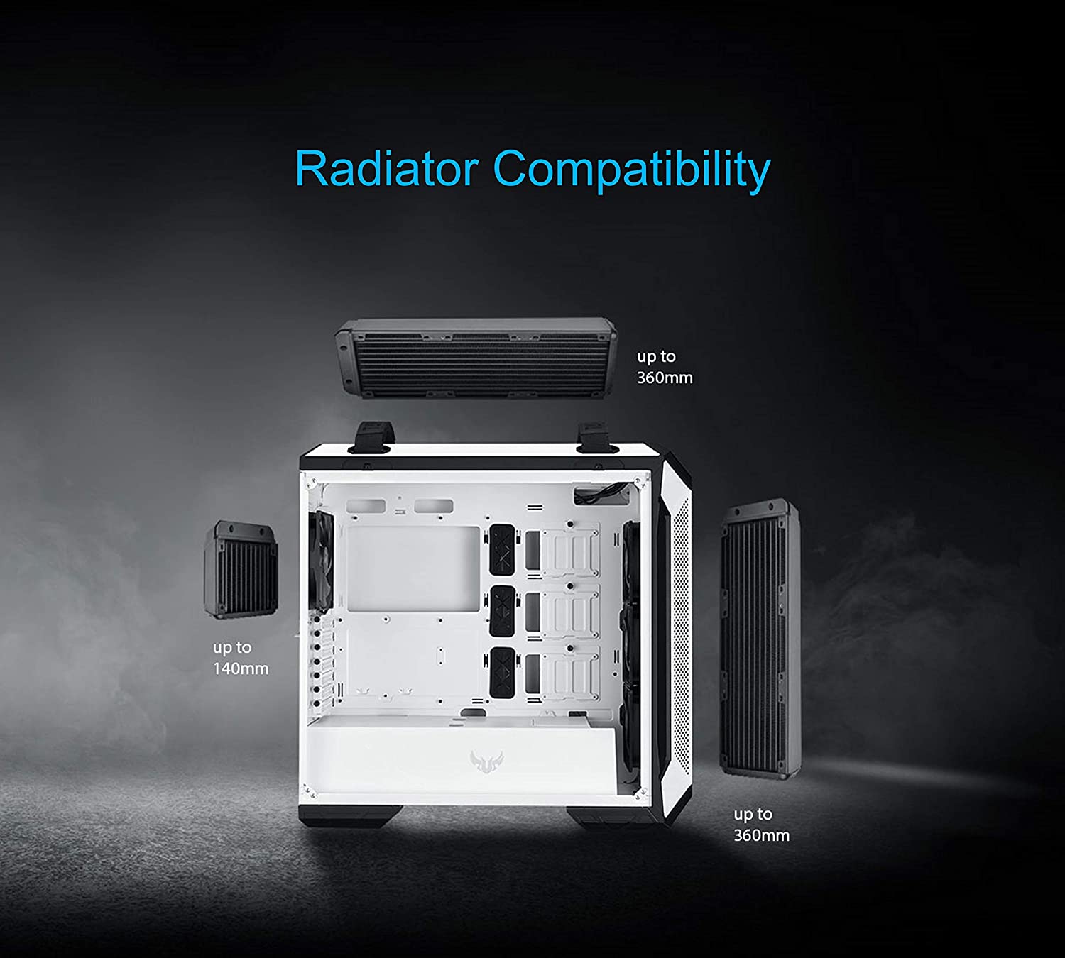 ASUS TUF Gaming GT501 White Edition EATX Case - image 6