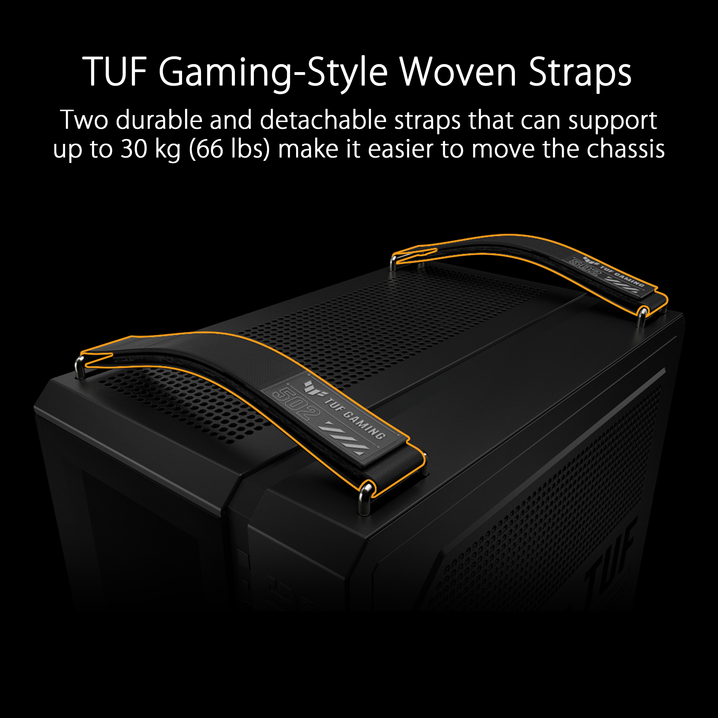 ASUS TUF Gaming GT502 Black Dual-Chamber PC Case - image 6