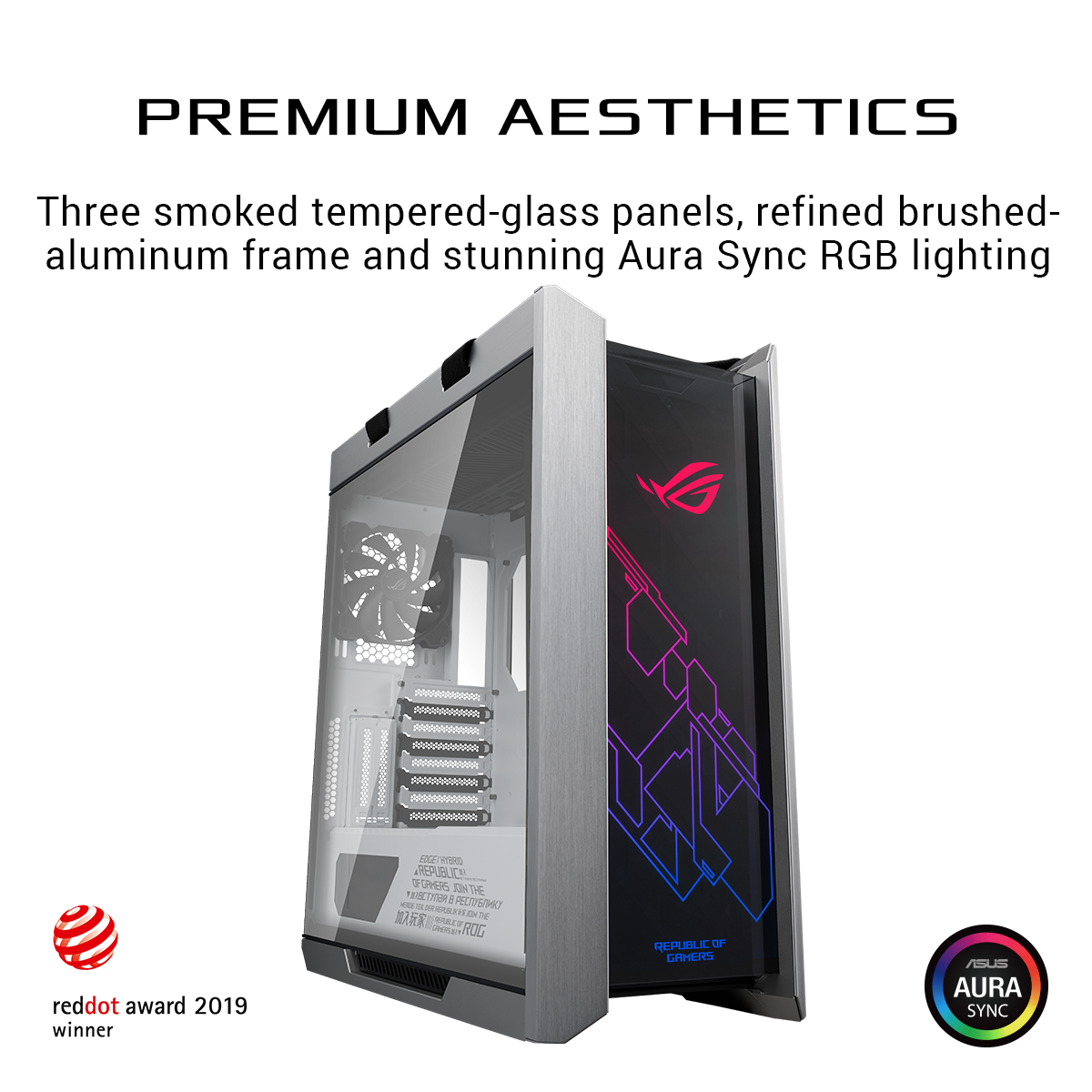ASUS ROG Strix Helios GX601 White Edition RGB Mid-Tower Case - image 2