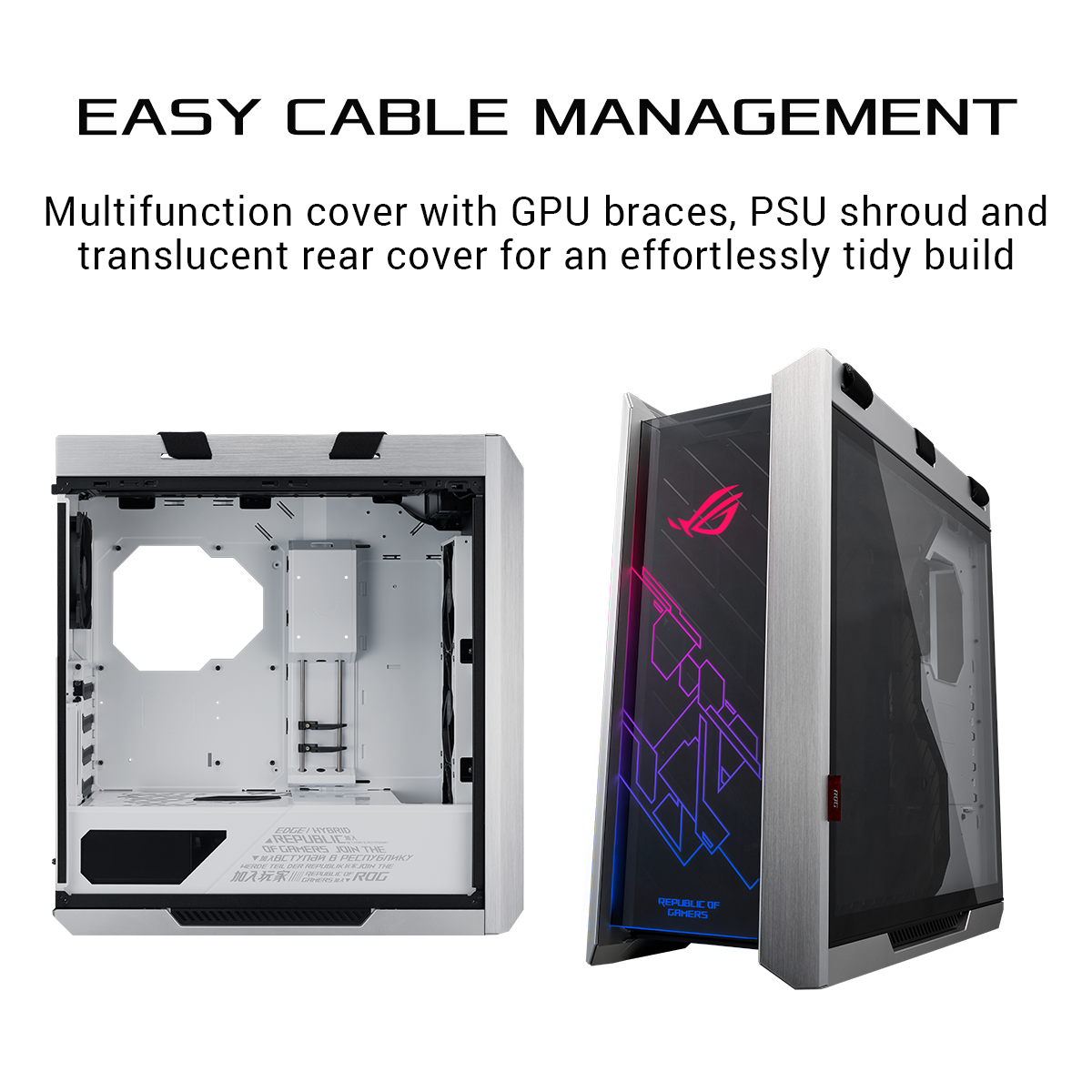 ASUS ROG Strix Helios GX601 White Edition RGB Mid-Tower Case - image 3