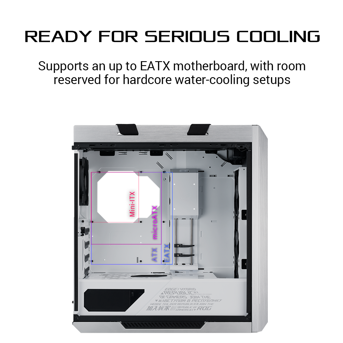 ASUS ROG Strix Helios GX601 White Edition RGB Mid-Tower Case - image 5