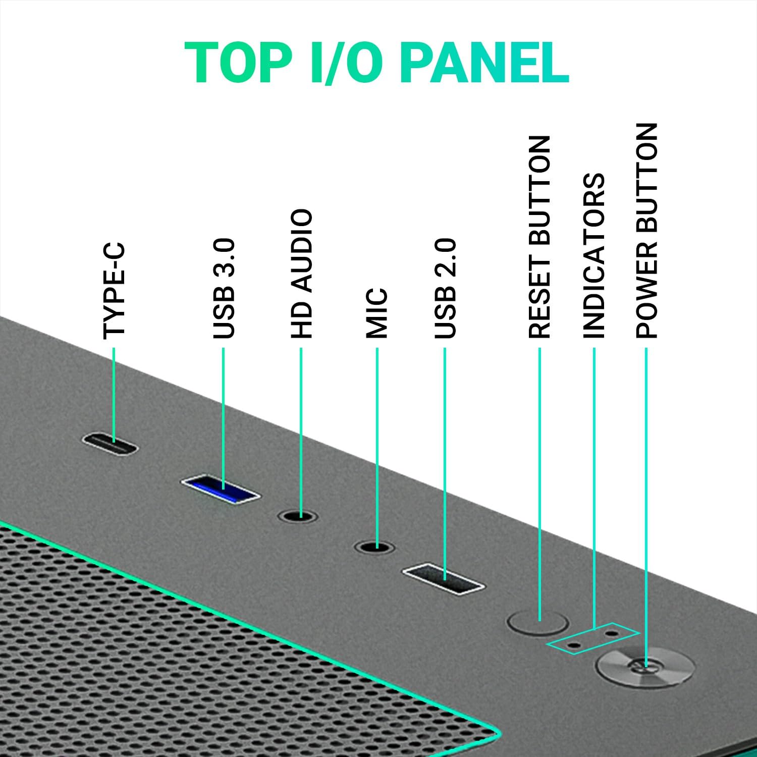 Ant-Esports-Crystal-X11 Mid-Tower Cabinet - image 5