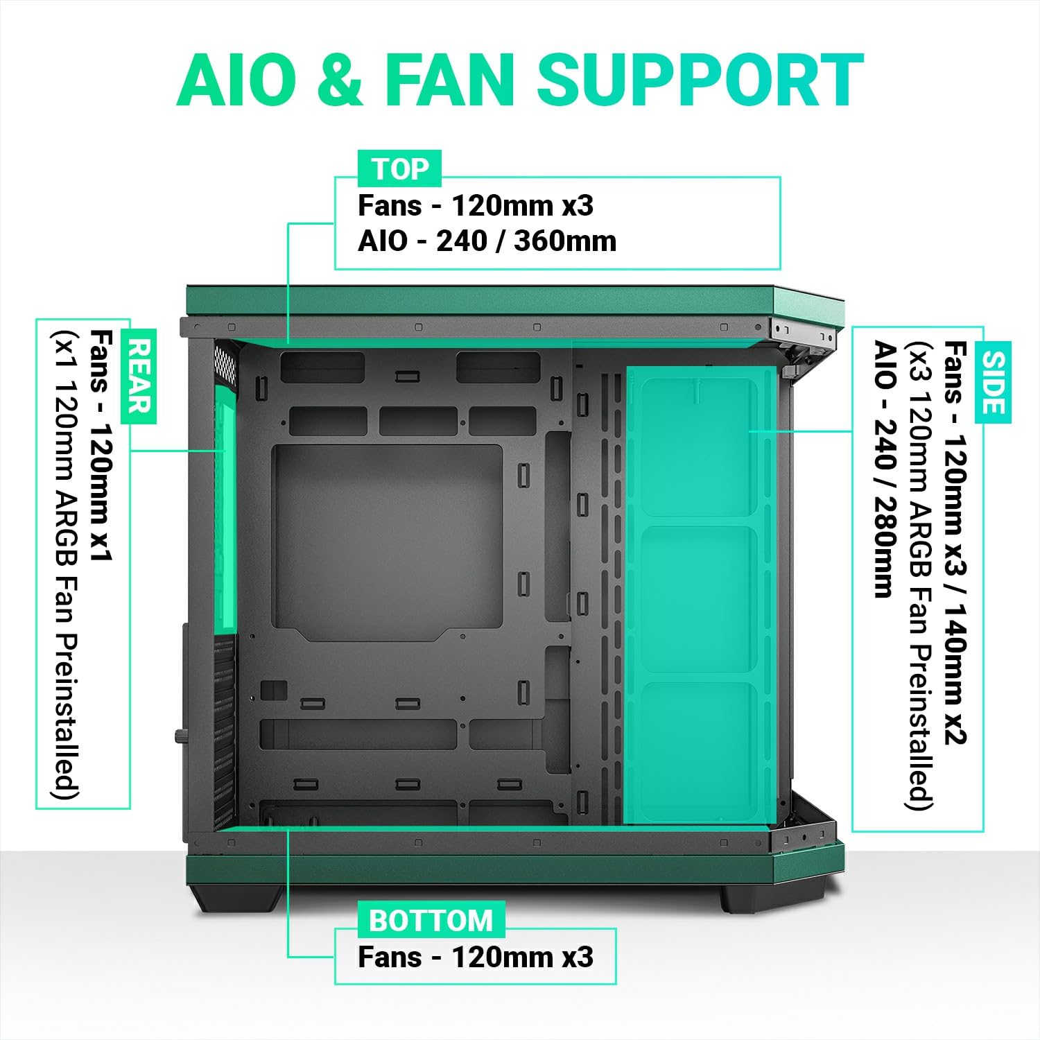 Ant-Esports-Crystal-X11 Mid-Tower Cabinet - image 6