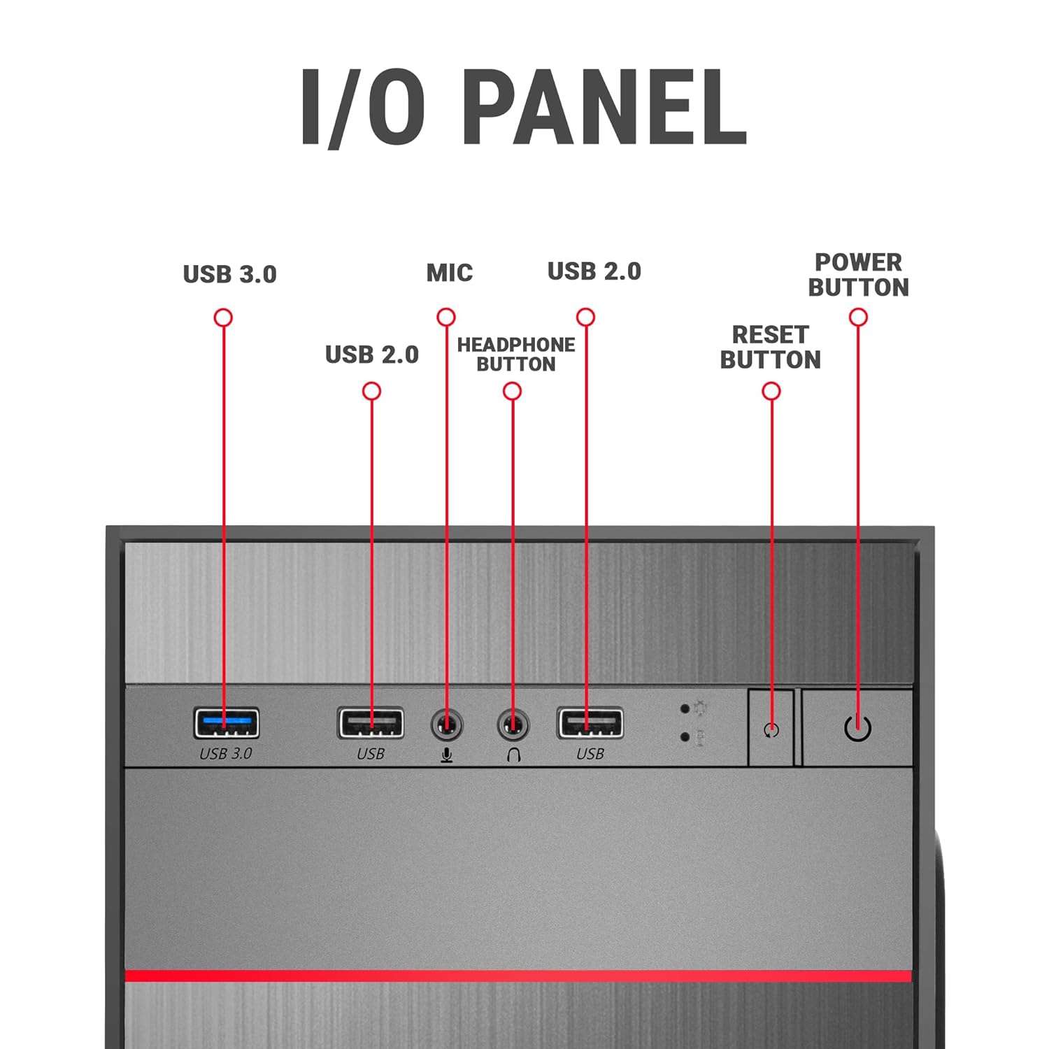 Ant Esports Si27 Mid-Tower Cabinet - image 4