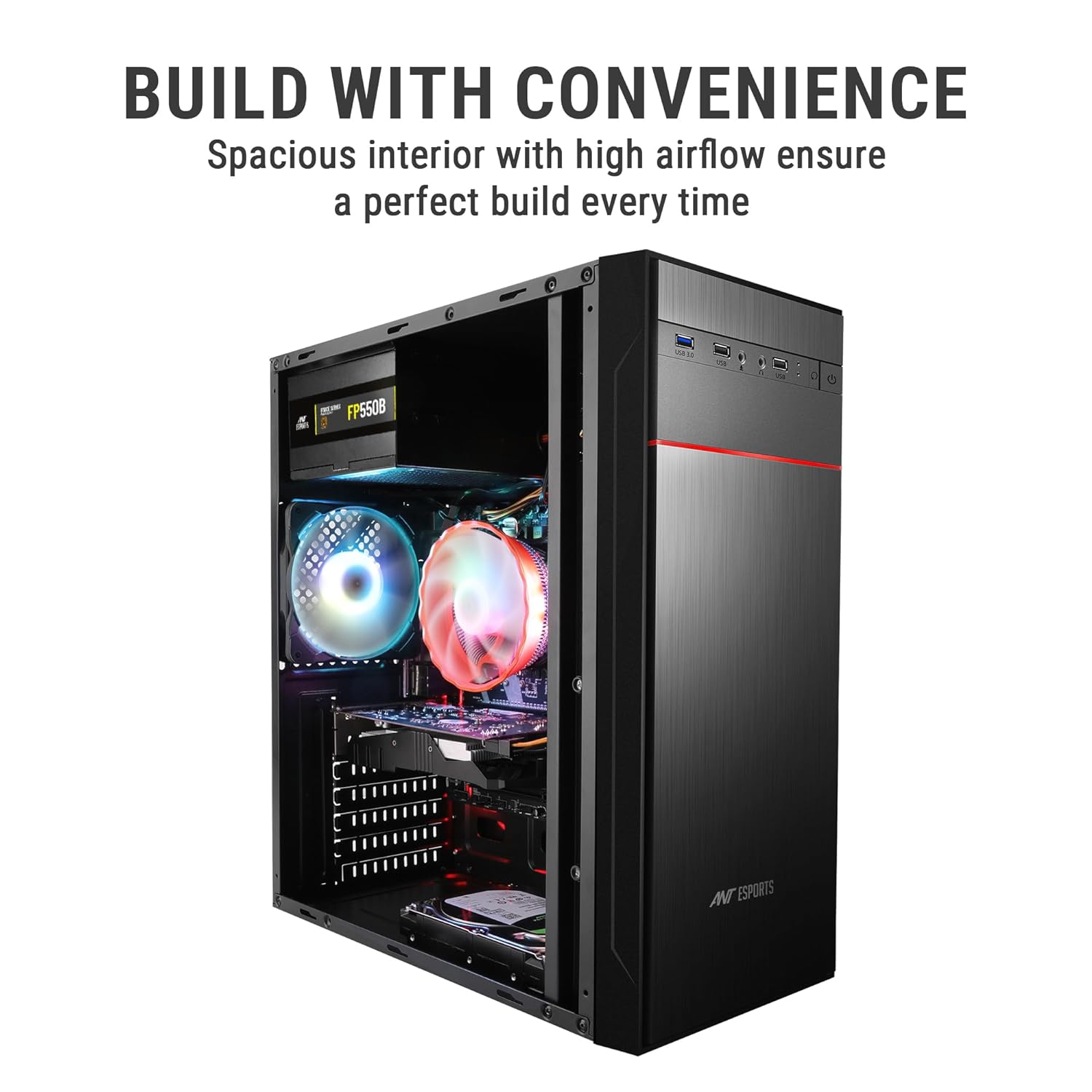 Ant Esports Si27 Mid-Tower Cabinet - image 6