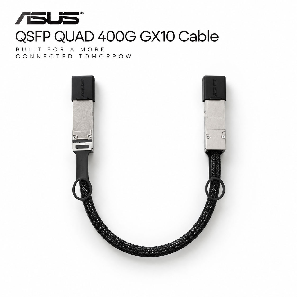 ASUS QSFP112 QUAD 400G GX10 0.4m Pluggable Cable - image 3