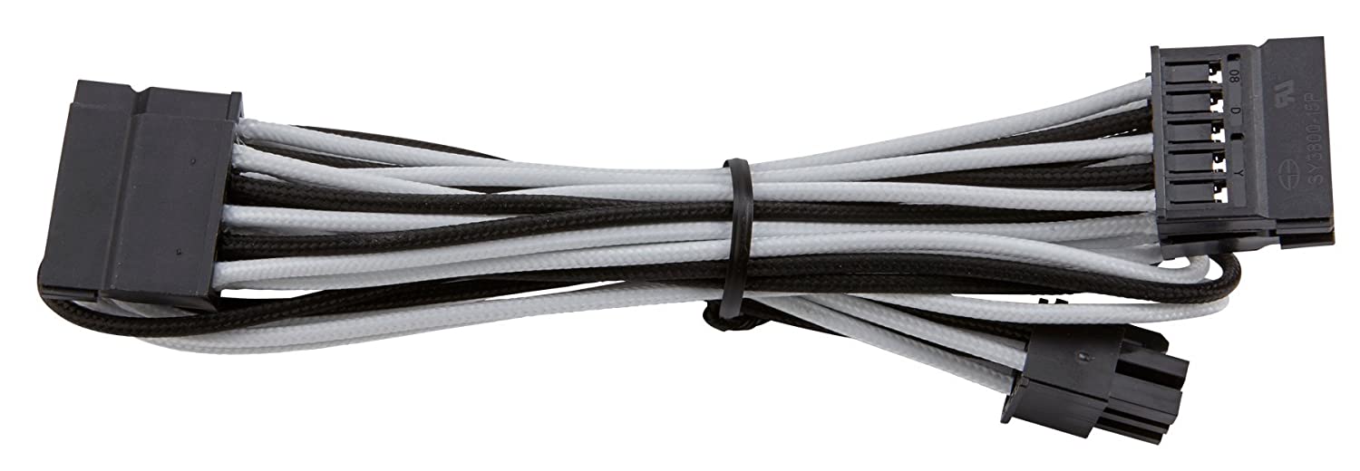 Corsair Premium PSU Individually Sleeved Cables (Black&White) - image 6