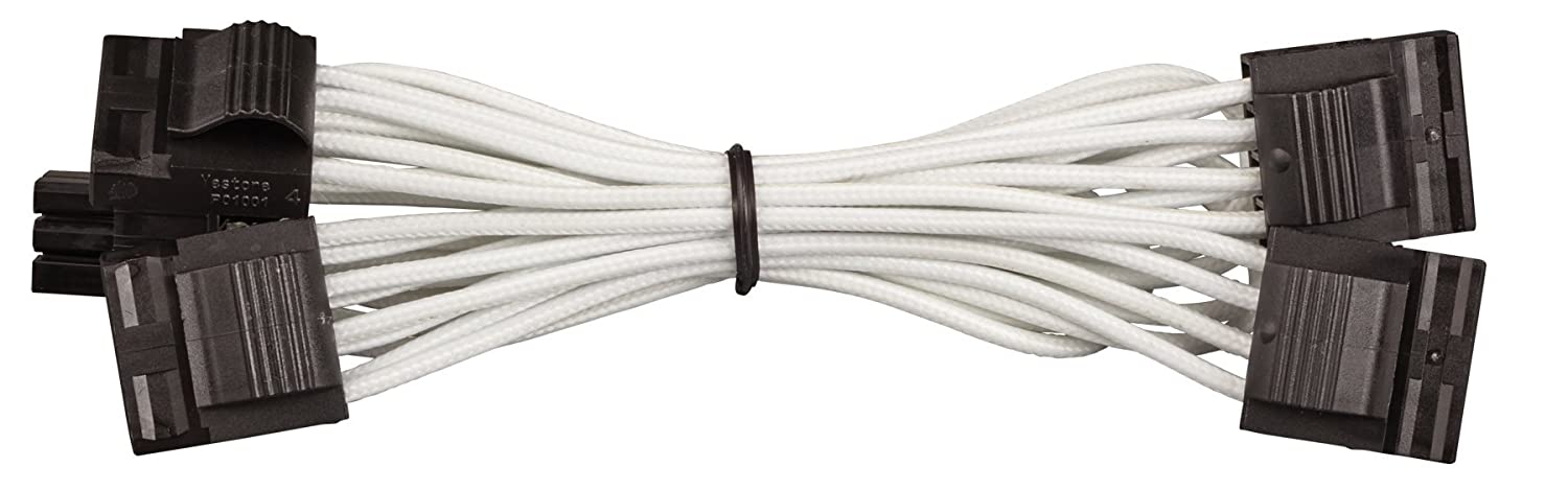 Corsair Premium PSU Sleeved Cables (White) - image 3