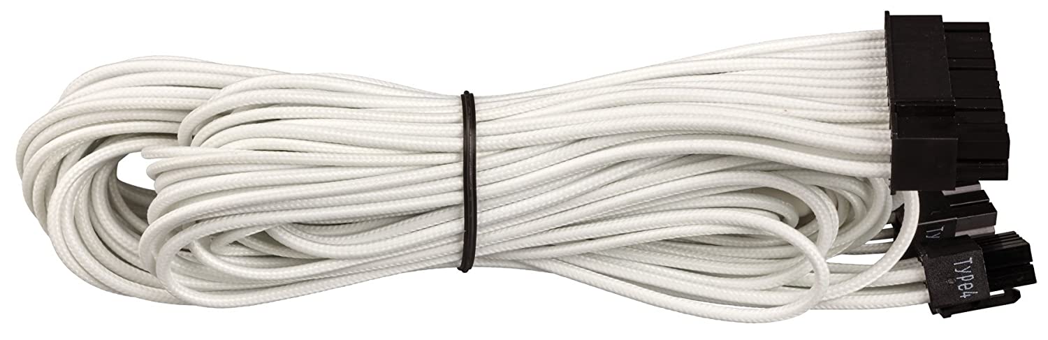Corsair Premium PSU Sleeved Cables (White) - image 4