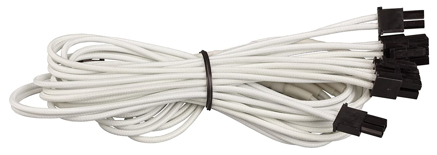 Corsair Premium PSU Sleeved Cables (White) - image 5