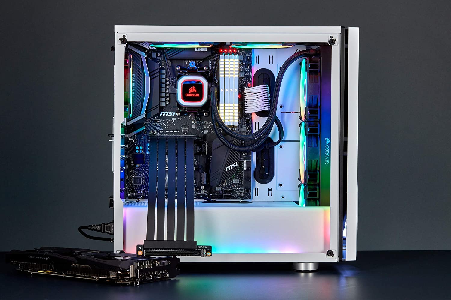 Corsair Premium PCI-E 3.0 X16 Riser Cable - image 7
