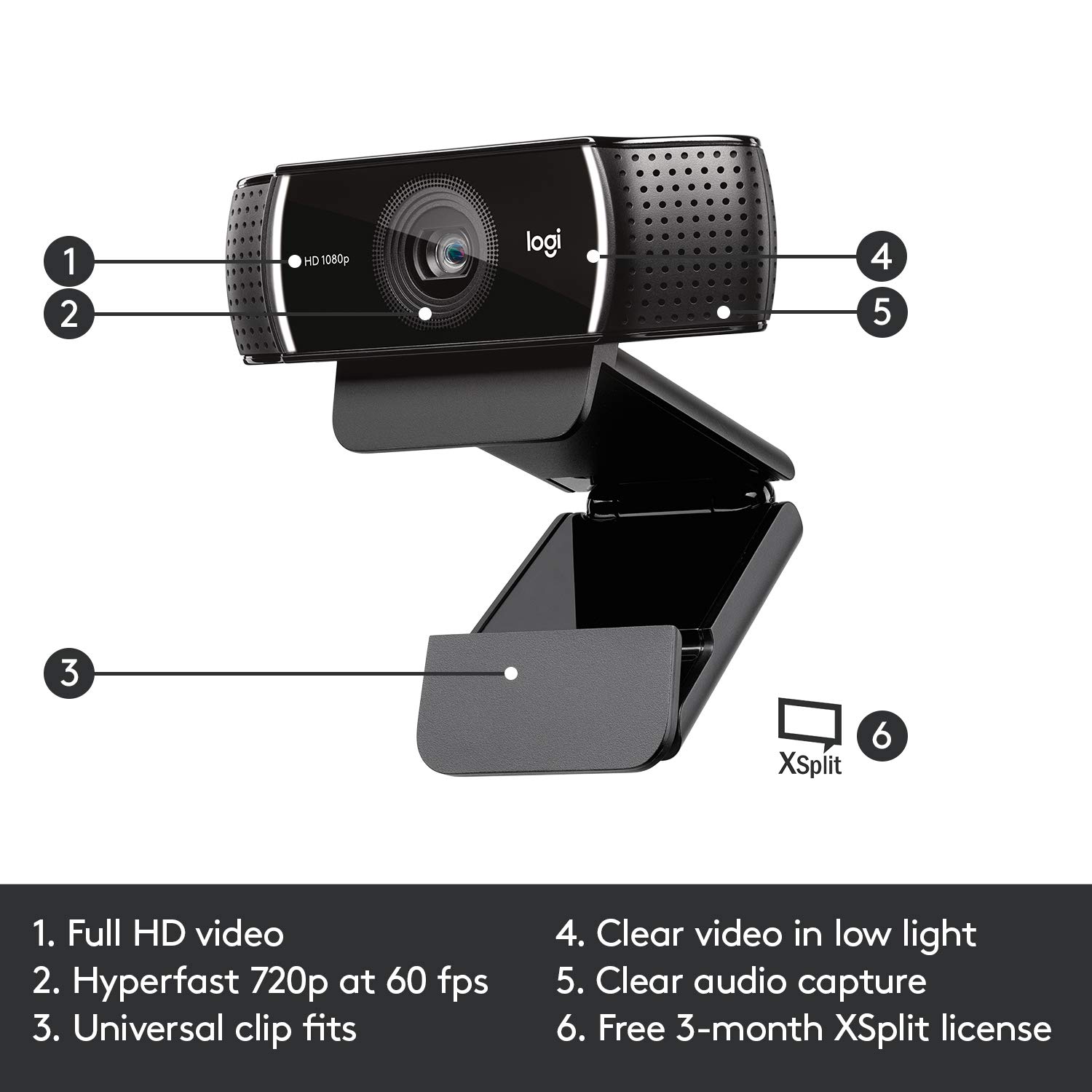 Logitech C922 Pro Stream Webcam - image 6