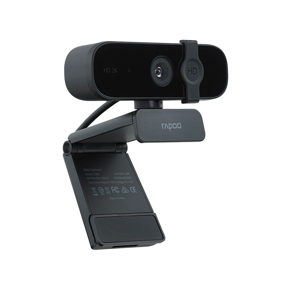 RAPOO C280 2K QHD 1440p USB Webcam with Built-In Microphone - image 4
