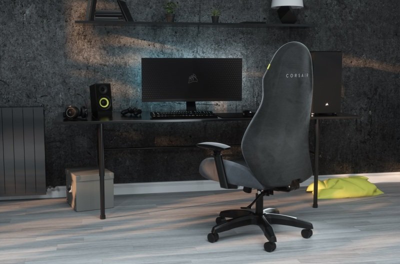 CORSAIR Gaming Chair TC60 Relaxed Fit White - image 7