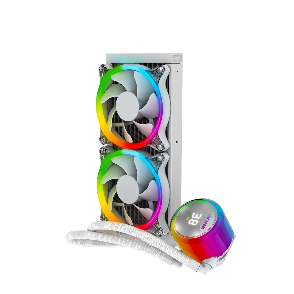 Ant Esports Ice Chroma 240 ARGB White Liquid Cooler - image 3