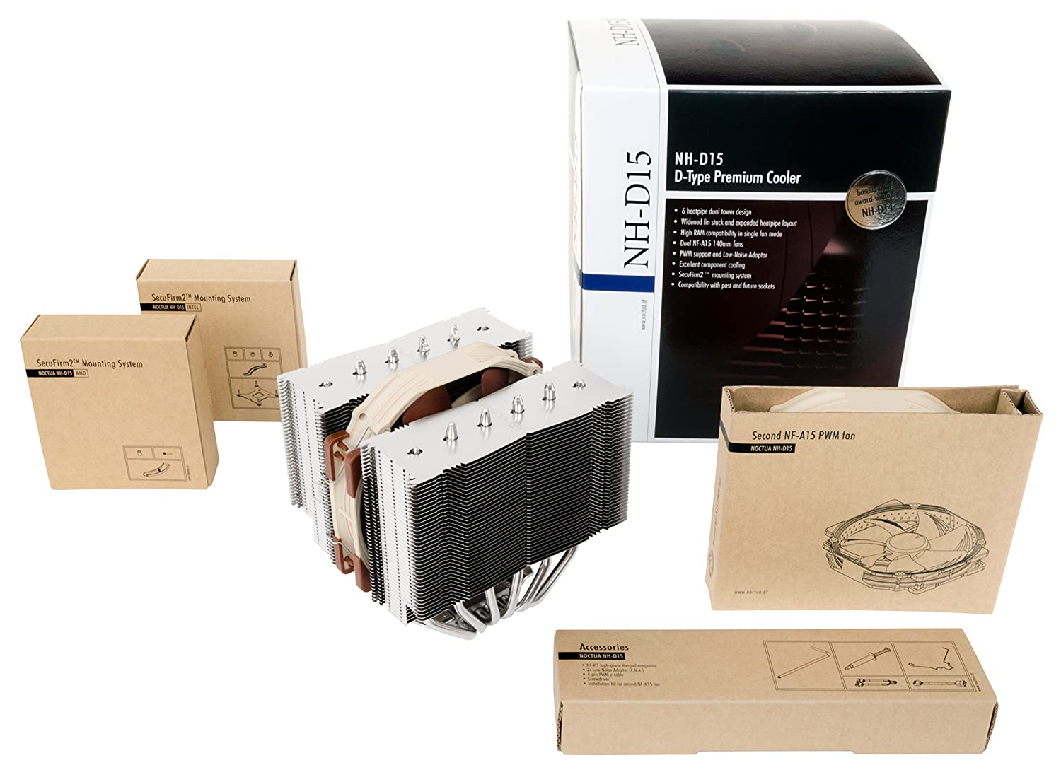Noctua NH-D15 Brown CPU Air Cooler - image 6