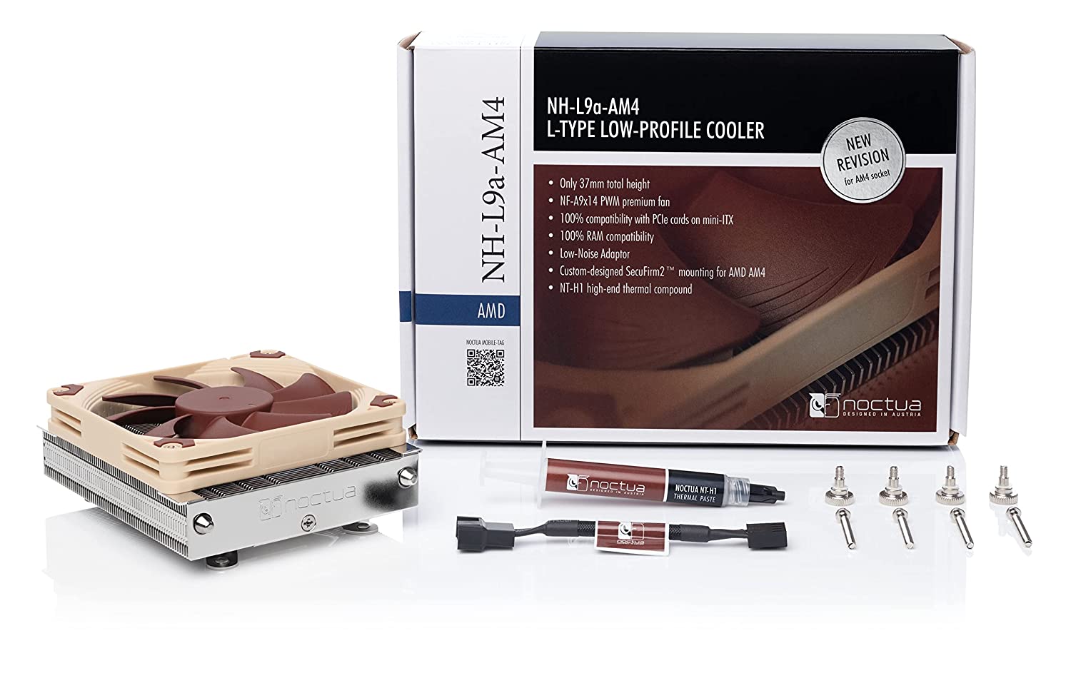 Noctua NH-L9a-AM4 37mm CPU Air Cooler - image 4