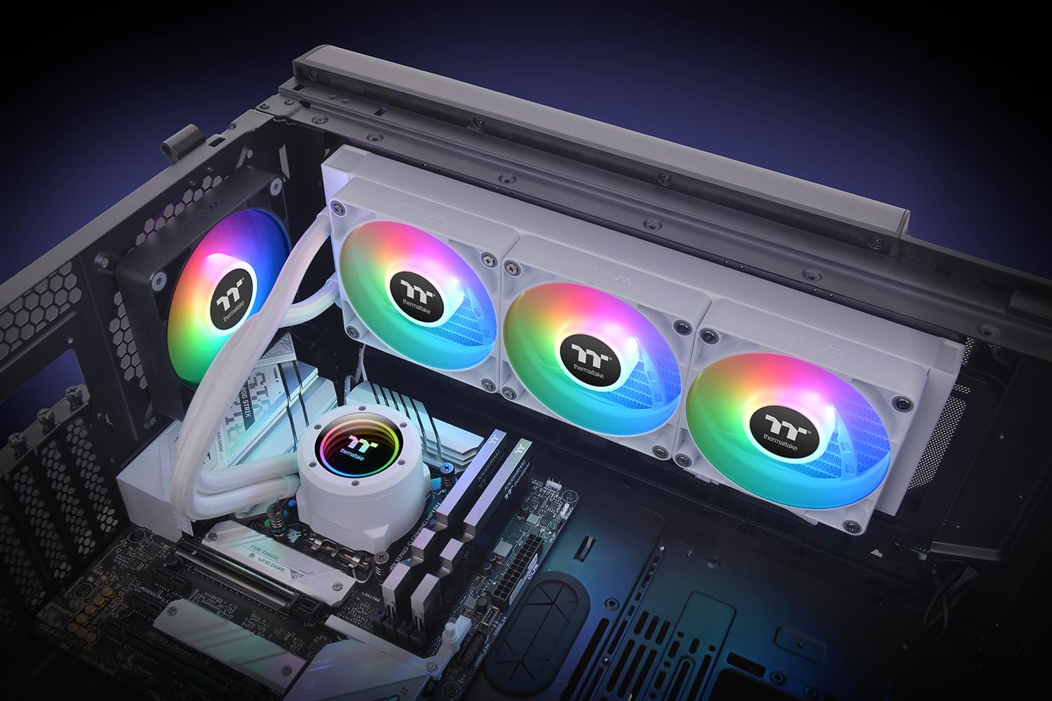 Thermaltake TH360 V2 ARGB white Liquid Cooler - image 6