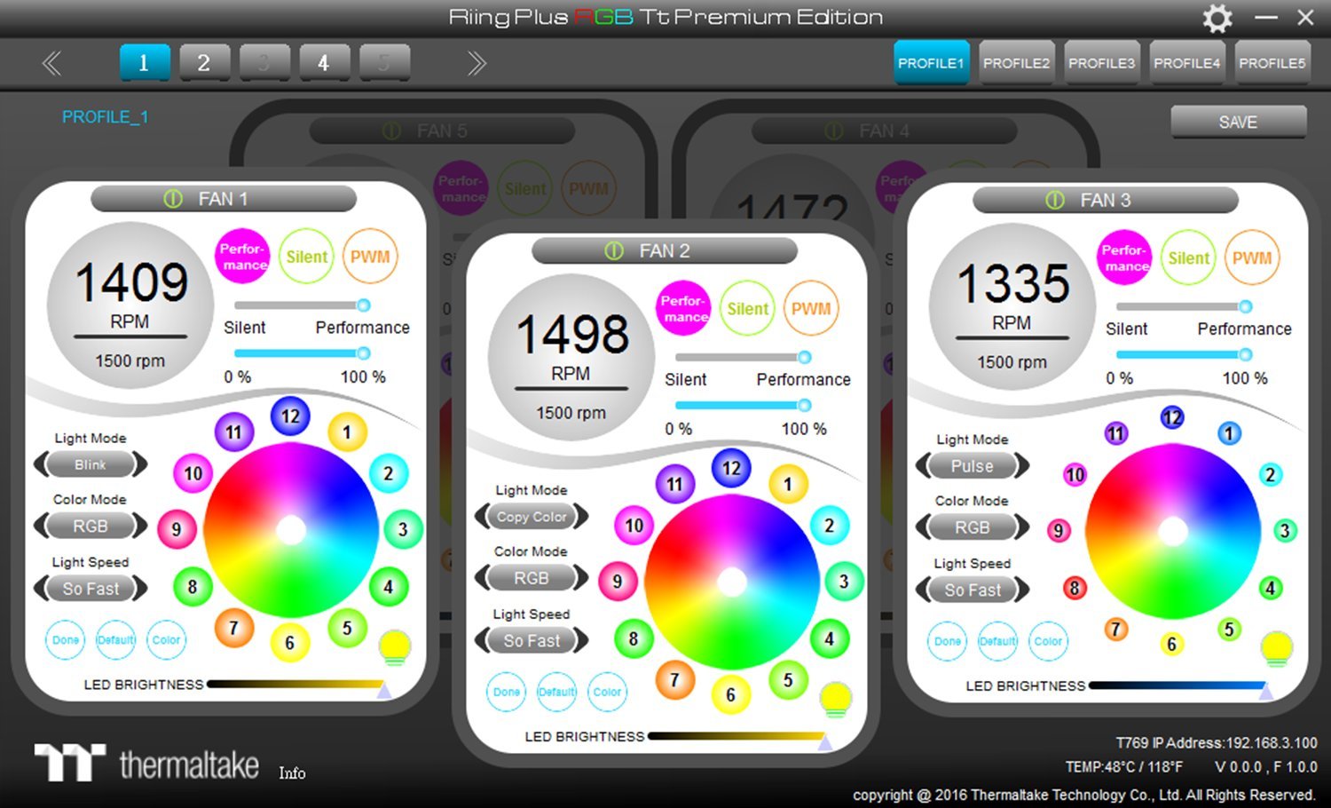 Thermaltake Riing Plus 12 RGB Radiator Fan - image 5