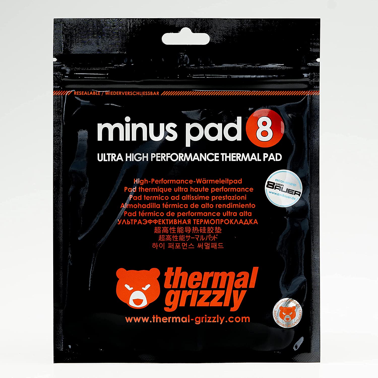 Thermal Grizzly Minus Pad 8 120 x 20 x 1.5 mm - image 3