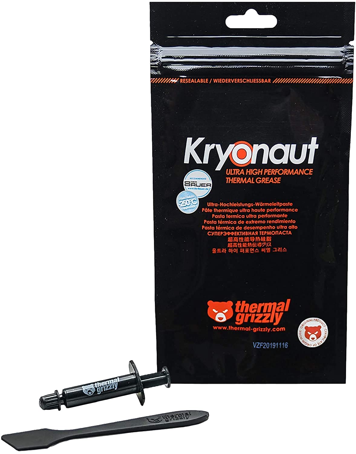 Thermal Grizzly Kryonaut High Performance Thermal Paste 1 Gram - image 2