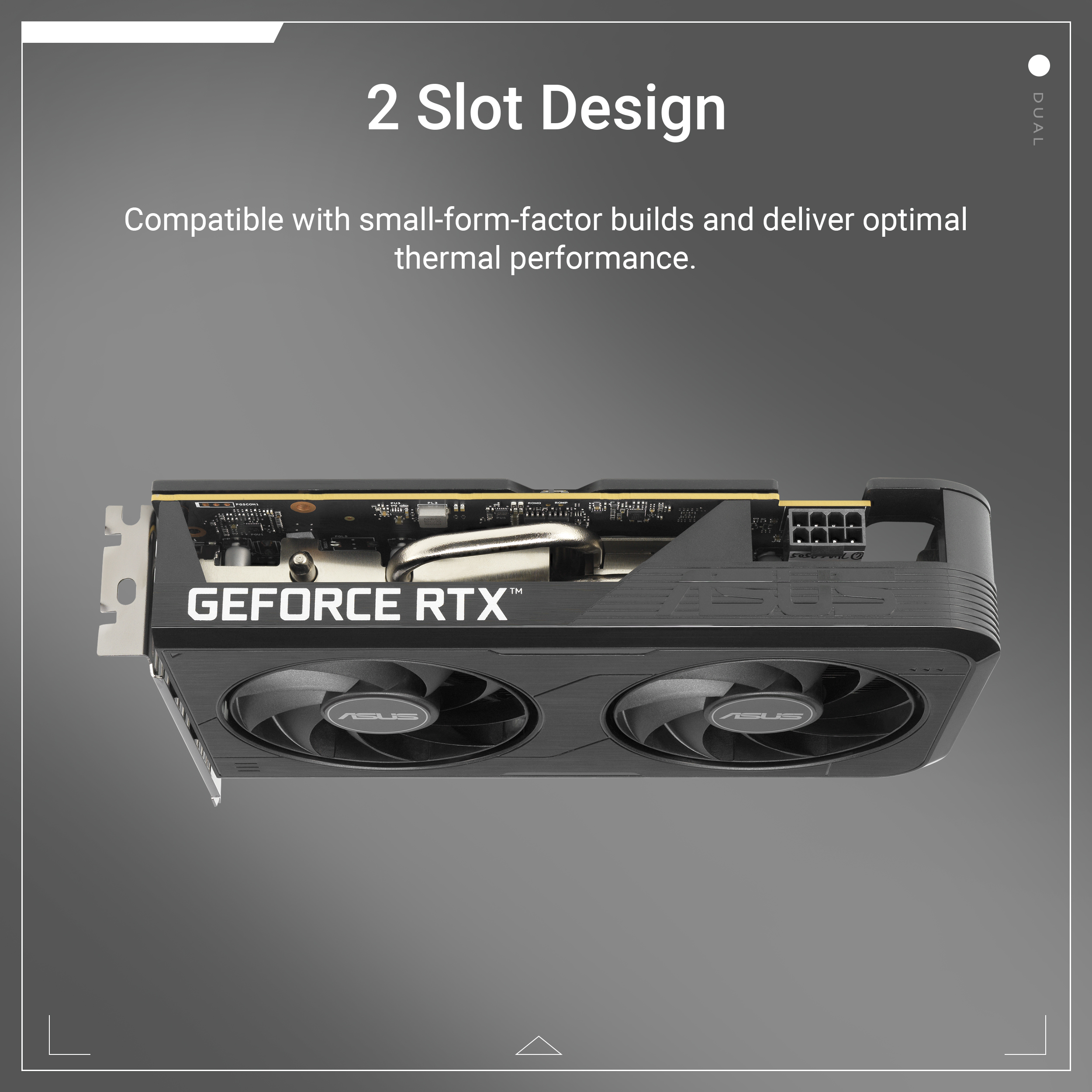 ASUS DUAL GeForce RTX5050 8GB GDDR6 OC Edition GPU - image 2