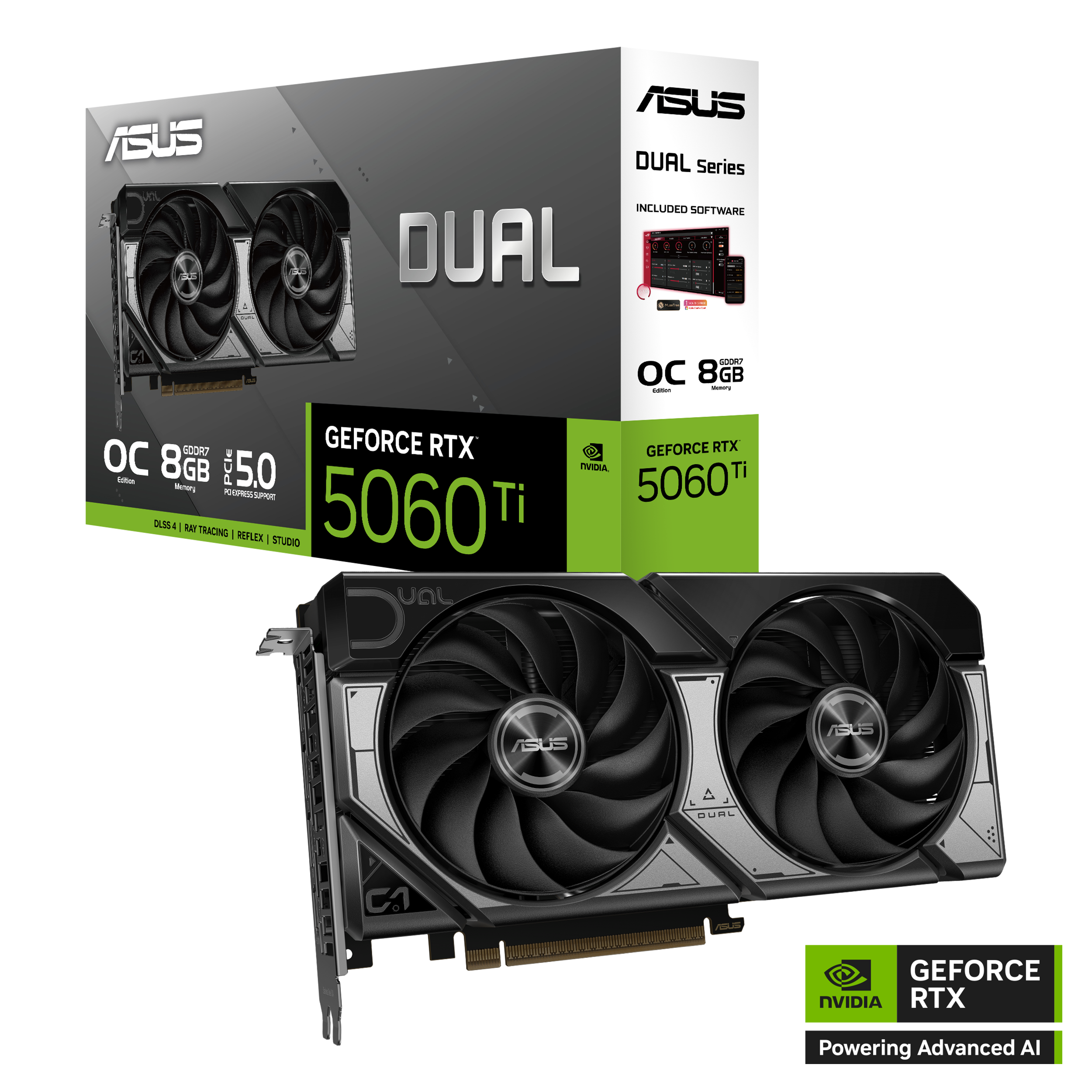 ASUS Dual GeForce RTX 5060 Ti 8GB GDDR7 OC Edition GPU - image 8
