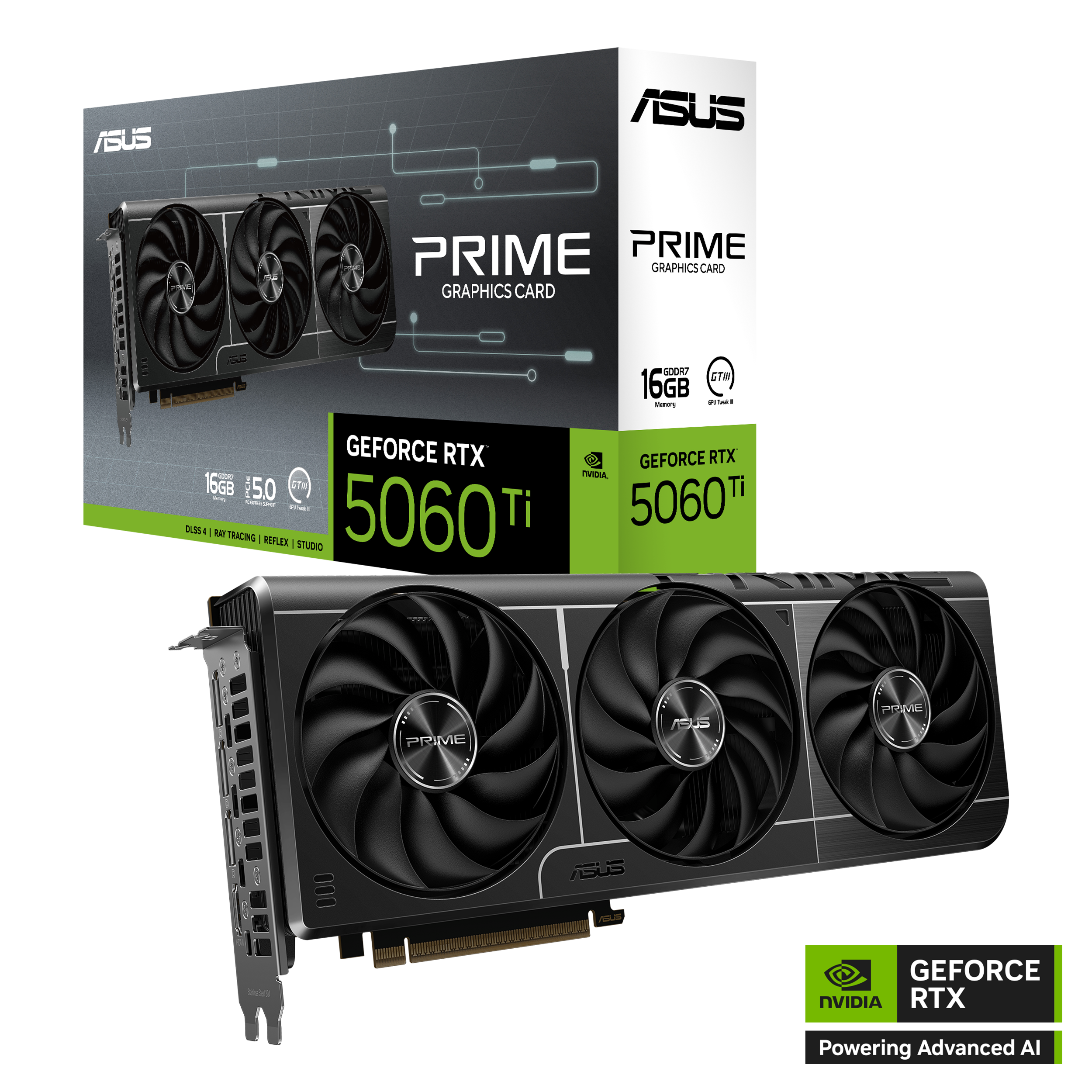 ASUS PRIME GeForce RTX 5060 Ti 16GB GDDR7 GPU - image 8