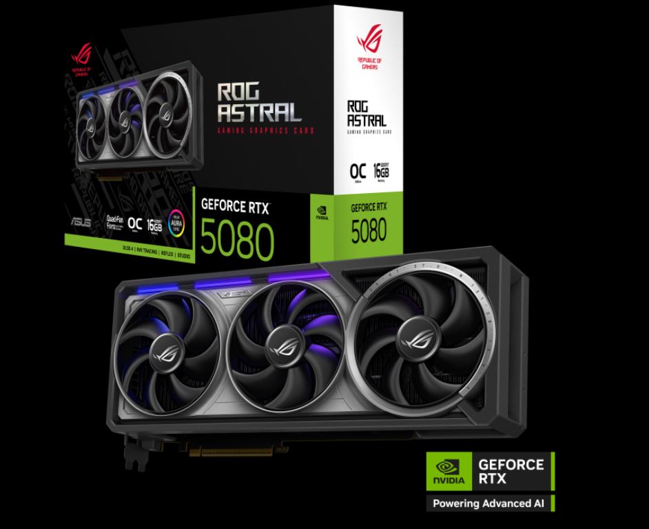 ASUS ROG Astral GeForce RTX 5080 16GB GDDR7 OC Edition GPU - image 8