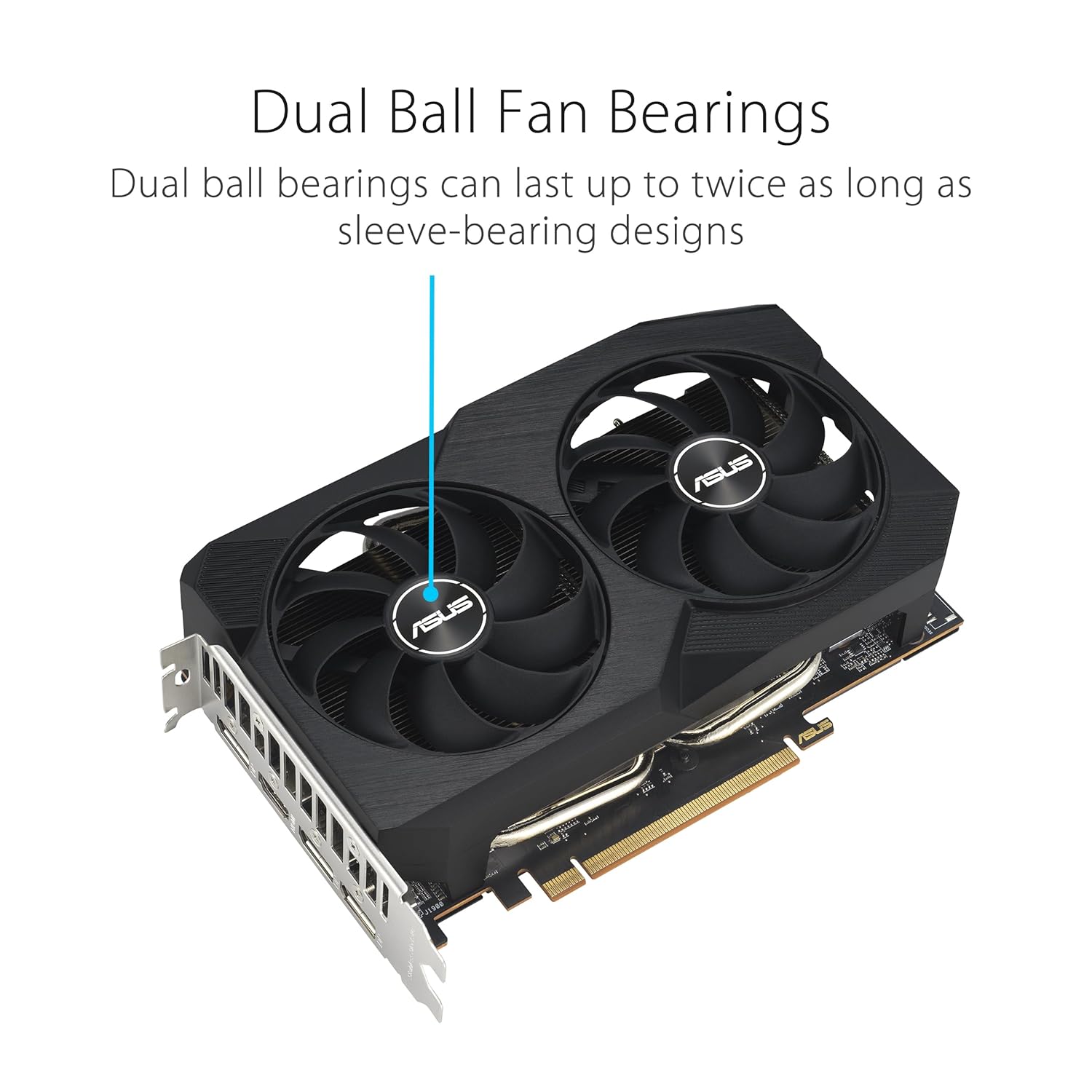 Asus Dual RX 7600 V2 OC Edition 8GB Graphics Card - image 3