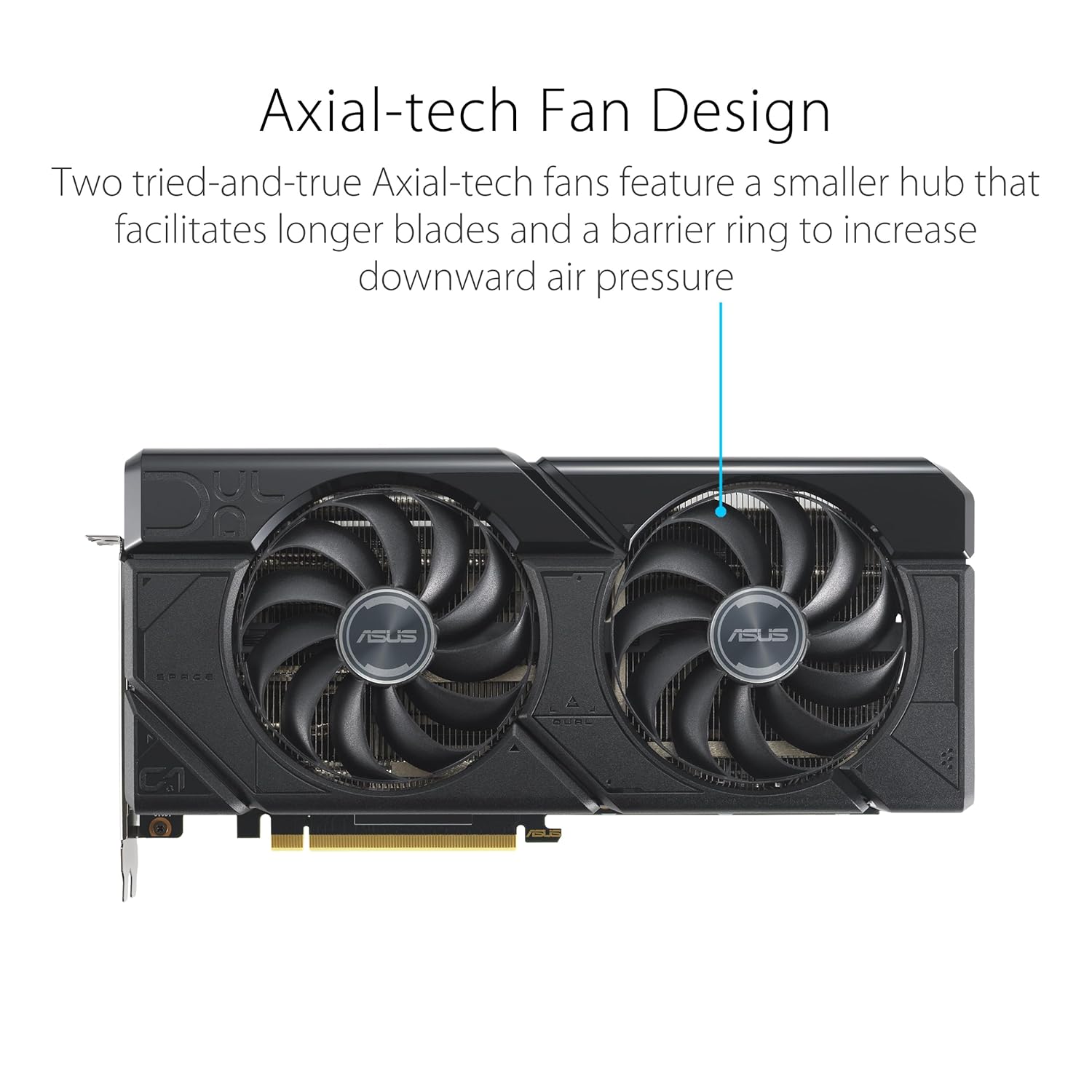 Asus Dual RX 7800 XT OC Edition 16GB Graphics Card - image 2
