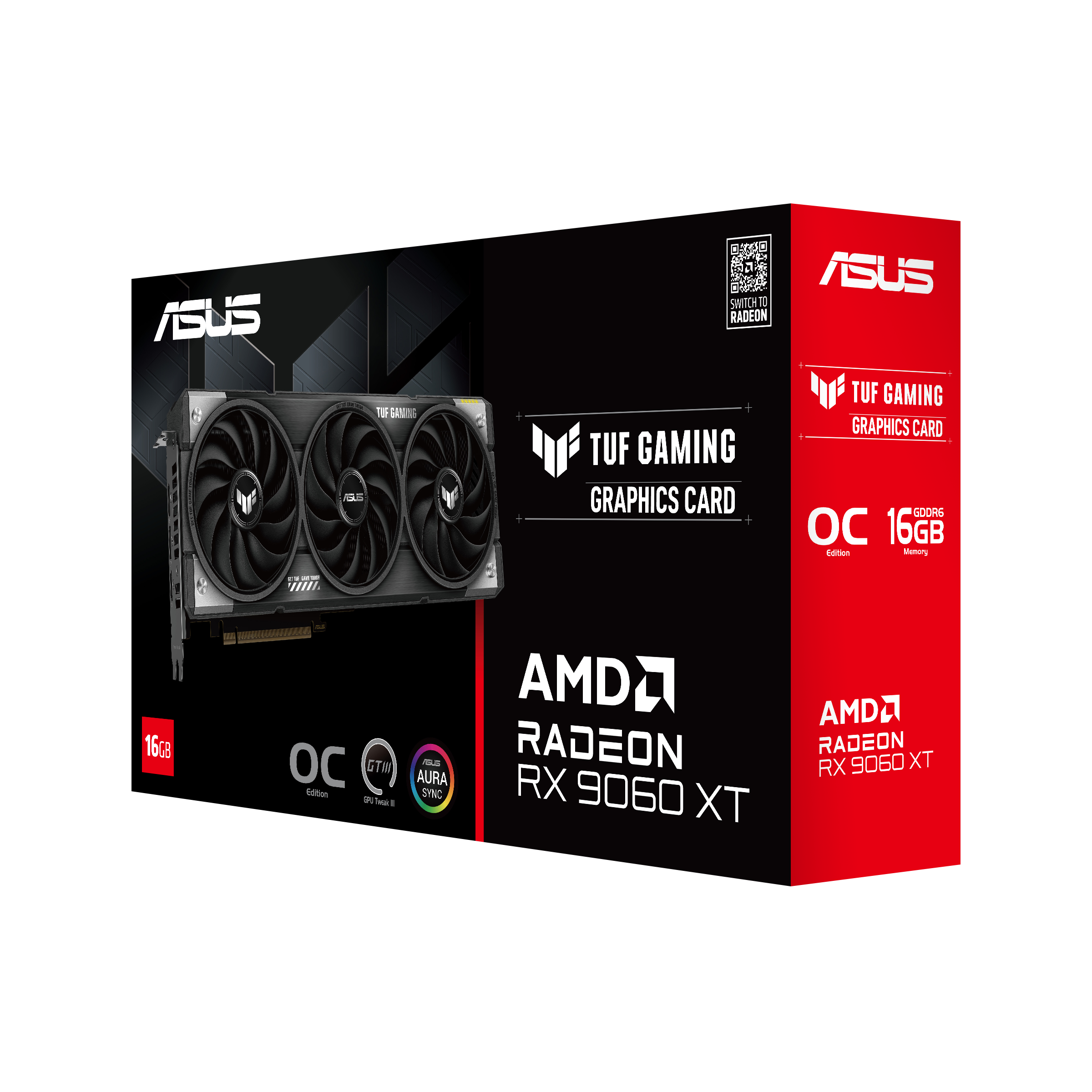 ASUS TUF RX 9060 XT OC 16GB GDDR6 Graphics Card - image 9
