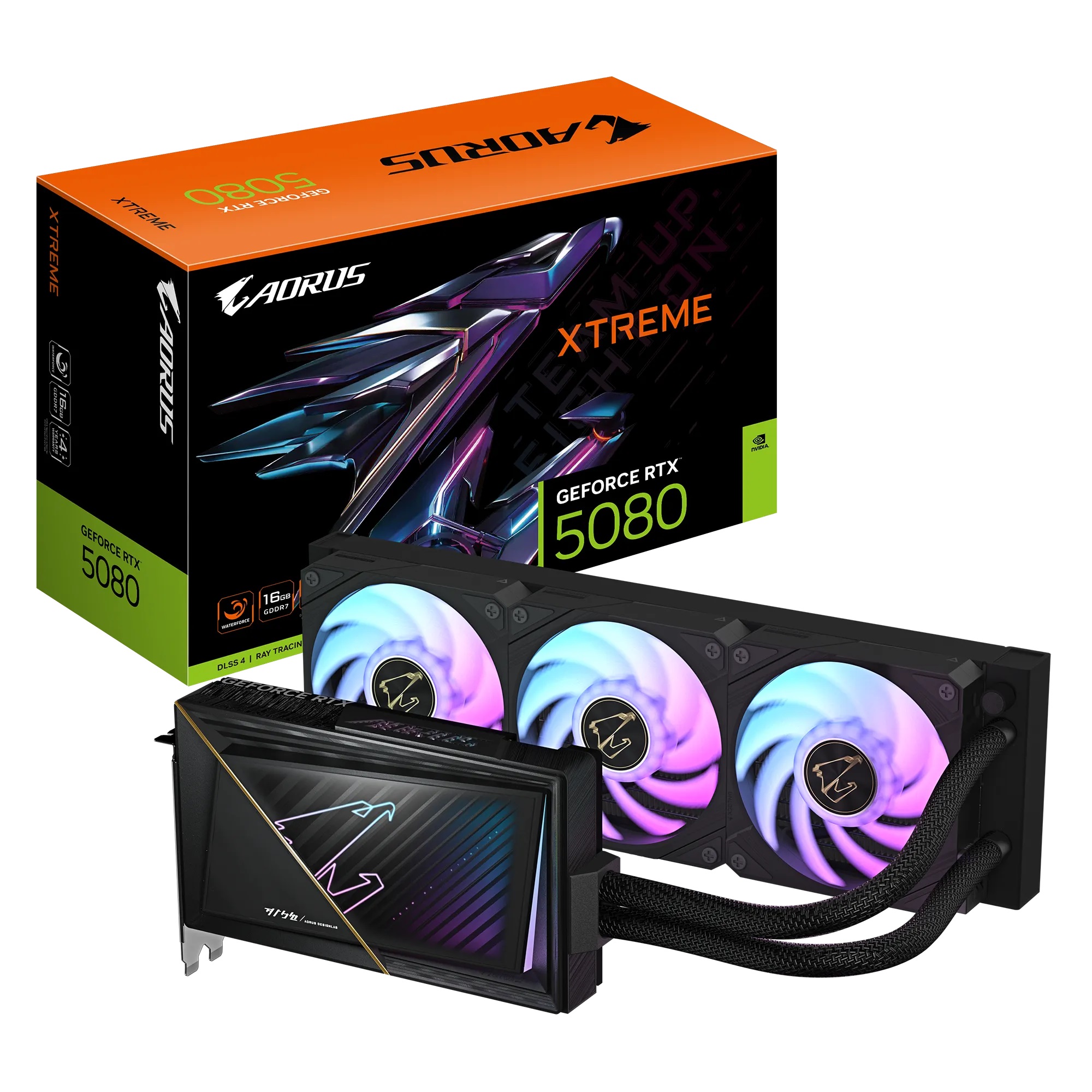 Gigabyte AORUS GeForce RTX 5080 XTREME WATERFORCE 16G GDDR7 GPU - image 6