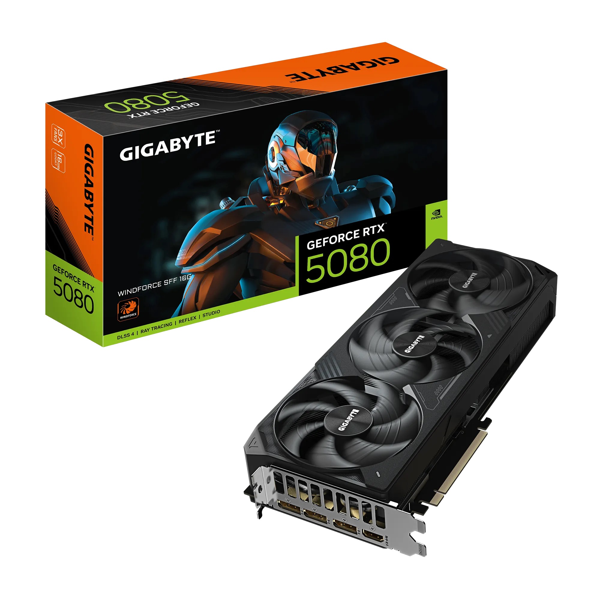 Gigabyte GeForce RTX 5080 WINDFORCE SFF 16G GDDR7 GPU - image 8