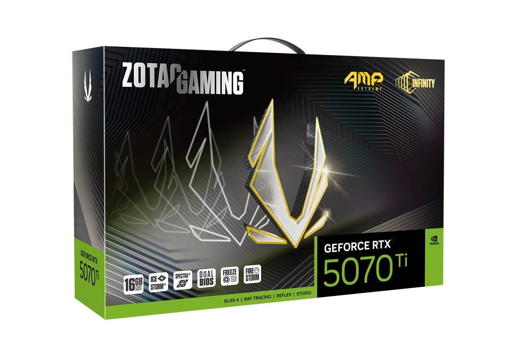 ZOTAC GeForce RTX 5070 Ti AMP Extreme INFINITY 16GB GDDR7 GPU - image 8