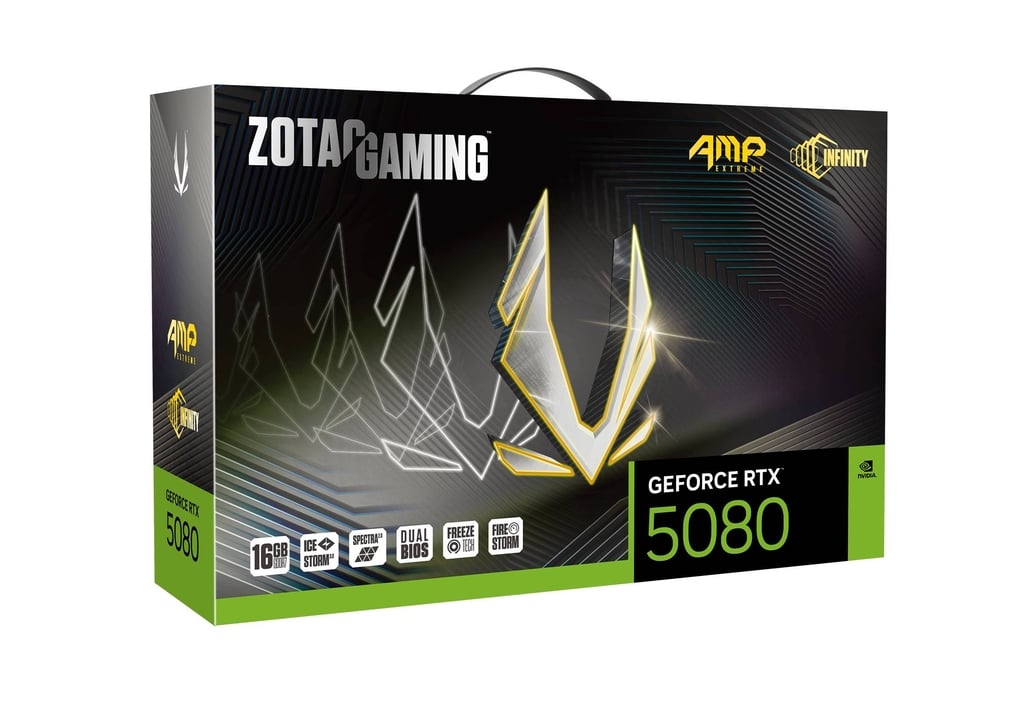 ZOTAC GeForce RTX 5080 AMP Extreme INFINITY 16GB GDDR7 GPU - image 7
