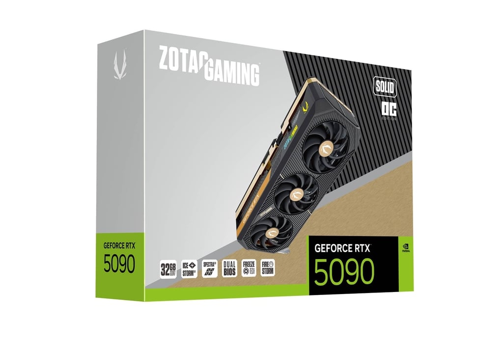ZOTAC GeForce RTX 5090 SOLID OC 32GB GDDR7 GPU - image 8