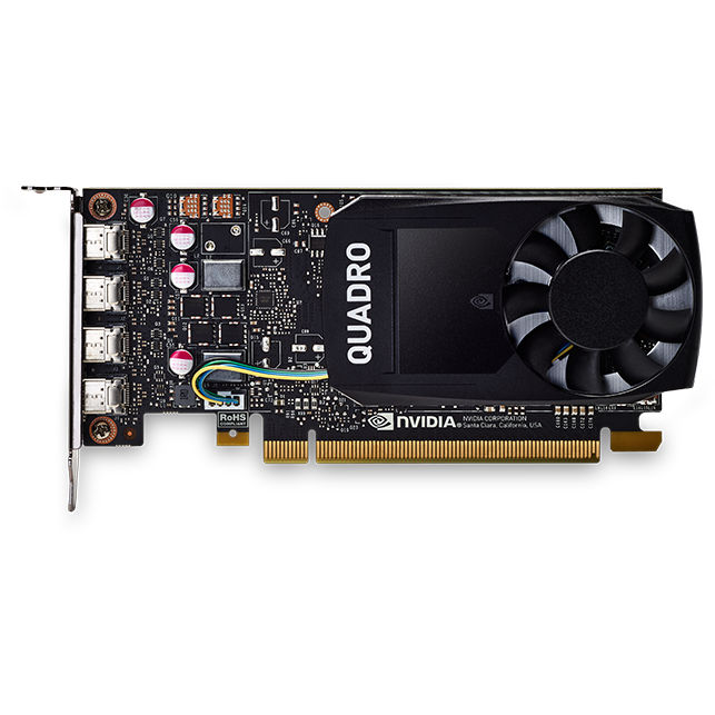 PNY NVIDIA Quadro P1000 128-Bit 4GB GDDR5 Low Profile Graphics Card - image 3
